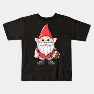 Touchdown Gnome - A Thanksgiving Treat for Football and Gnome Lovers Kids T-Shirt